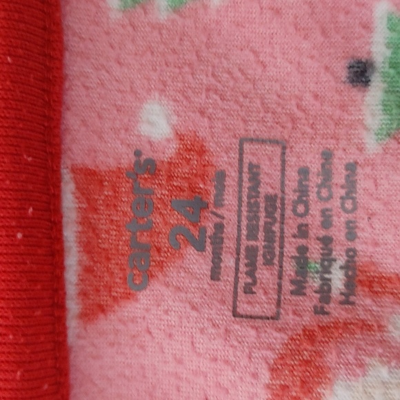 Carter's Santa Pajama - Picture 3 of 9